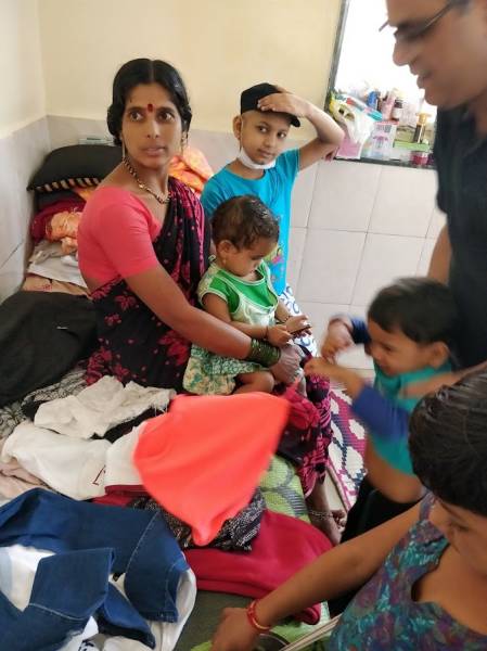 Cloth Distribution to Cancer P...
